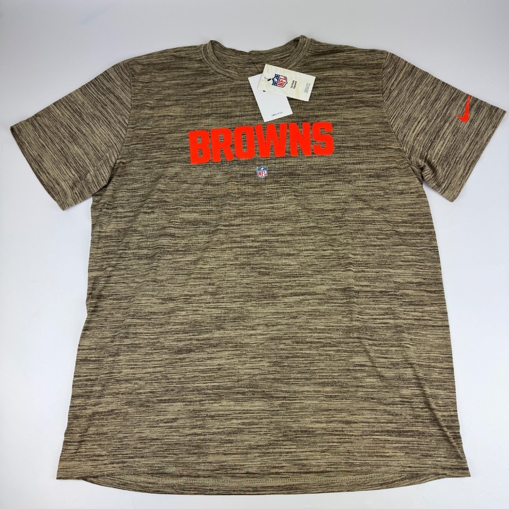 NWT Nike Dri Fit Mens Size XL Cleveland Browns T Shirt